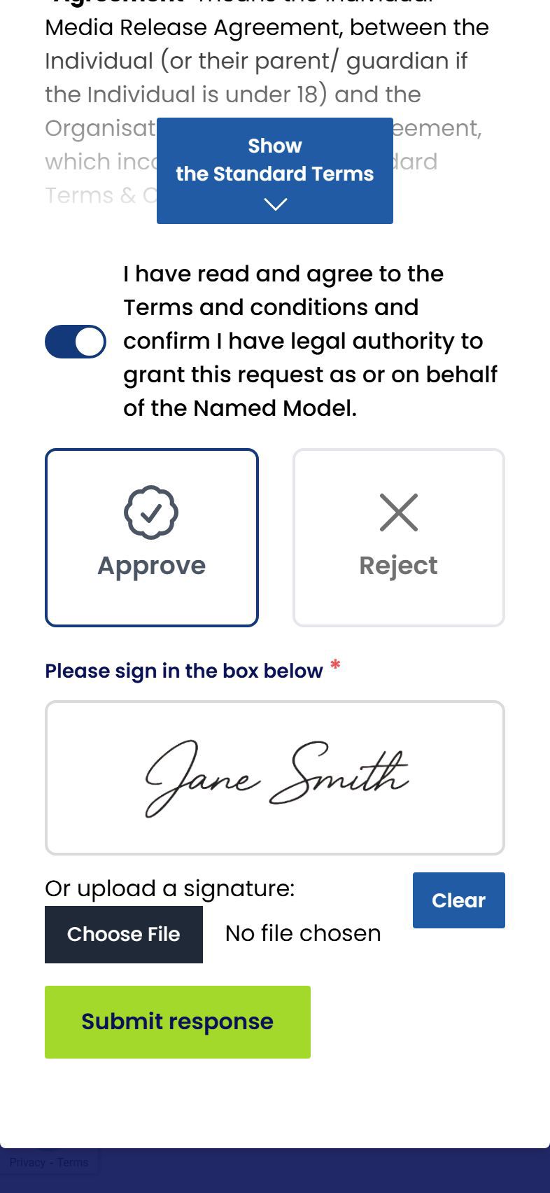 12 Signer Signature Drawn